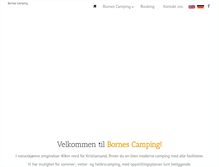 Tablet Screenshot of bornescamping.no